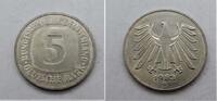 Bundesrepublik Deutschland / BRD 5 Deutsche Mark Fünf Mark / Deutscher Adler -