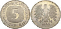Bundesrepublik Deutschland / BRD 5 Deutsche Mark / 5 DM Fünf Deutsche Mark - Kursmünze - J.415 -