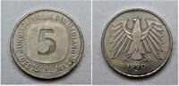 Bundesrepublik Deutschland / BRD 5 Deutsche Mark Fünf Mark / Deutscher Adler -