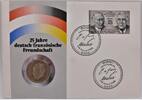 Bundesrepublik Deutschland / BRD 2 Deutsche Mark 25 Jahre deutsch-französische Freundschaft -