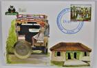 Haiti 20 Centimes Abbildung eines Reisebusses -