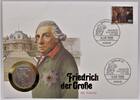 Bundesrepublik Deutschland / BRD 5 Deutsche Mark Friedrich der Große / 200. Todestag -