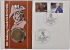 Bundesrepublik Deutschland / BRD 5 Deutsche Mark Friedrich der Große / 200. Todestag -