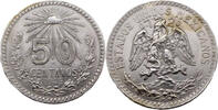 Mexiko 50 Centavos Jakobinermütze -