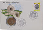 Gibraltar 10 Pence Abbildung einer Burg - Numisbrief -