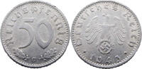 50 Reichspfennig 1943 G Drittes Reich 50,- Pfennig,J.374 ss/vzgl