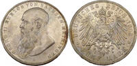 Sachsen-Meiningen 5 Mark Georg II. (1866-1914) - Herzog von Sachsen-Meiningen - Fünf Mark - J.153b -