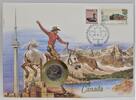 Kanada 25 Cents Abbildung eines Reiters - Numisbrief -