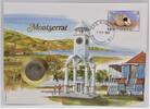 Montserrat 25 Cents Abbildung der Küstenlandschaft - Numisbrief -