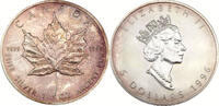 Kanada 5 Dollars Maple Leaf - 1 Oz Ag - Elizabeth II -