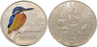 Österreich 3 Euro Eisvogel -