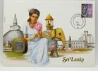 Sri Lanka 5 Cents Abbildung eines Elefanten - Numisbrief -