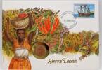 Sierra Leone Half Cent Abbildung einer Bäuerin - Numisbrief -