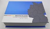 Bundesrepublik Deutschland / BRD 50 Euro (5 x 10 Euro) 2019 A-J 10-Euro-Sammlermünze - Serie: Luft bewegt - In der Luft, Komplettsatz beleuchtet ...