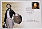 Bundesrepublik Deutschland / BRD 5 Deutsche Mark 200. Geburtstag / Felix Bartholdy - Numisbrief -