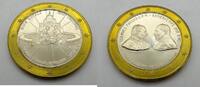 Vatikan Medaille Päpstliche Weihnachtsgrüße - Johannes Paul II. - Benedikt XVI. -