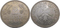 Bundesrepublik Deutschland / BRD 2 Deutsche Mark Trauben & Ähren -