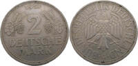 Bundesrepublik Deutschland / BRD 2 Deutsche Mark Trauben & Ähren -