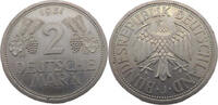 Bundesrepublik Deutschland / BRD 2 Deutsche Mark Trauben & Ähren -