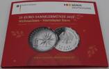 Bundesrepublik Deutschland / BRD 25 Euro Herrnhuter Stern - Weihnachten - Tellerprägung - 25-Euro-Sammlermünze -