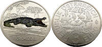 Österreich 3 Euro Tiertaler - Krokodil -