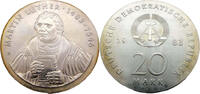 Deutsche Demokratische Republik / DDR 20 Mark Martin Luther,20 Mark -