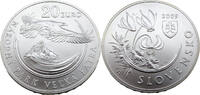 20 Euro 2009 Slowakei Nationalpark Große Fatra Stempelglanz