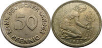 Bundesrepublik Deutschland / BRD 50 Pfennig 50 Pfennig Bank deutscher Länder ,J.379 -