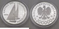 Polen 200000 Zloty Olympische Spiele 1992 - Barcelona - Segeln -