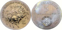 Deutsche Demokratische Republik / DDR 5 Mark Zum 150. Todestag von Adolf Freiherr von Lützow - Fünf Mark - J.1599 -