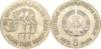 Deutsche Demokratische Republik / DDR 5 Mark Internationales Jahr der Frau - Fünf Mark - J.1558 -