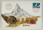 Schweiz 5 Franken 1982 Matterhorn - Numisbrief Stgl,