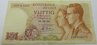 Belgien 50 Kronen Belgien Geldschein -
