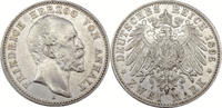 Anhalt 2 Mark Friedrich I. (1871-1904) - Herzog von Anhalt - Zwei Mark - J.20 -