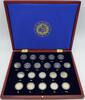 Eurozone / Euroraum 42 Euro (21 x 2 Euro) 10 Jahre Euro-Bargeld - Komplettsatz -