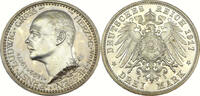 Hessen 3 Mark Ernst Ludwig (1892-1918) - Großherzog von Hessen - Drei Mark - J.77 -