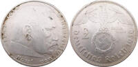 III. Reich 2 Mark J366 Hindenburg E -