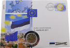 Estland 2 Euro Euro Einführung 1. Januar 2011 -