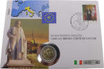 Italien 2 Euro Graf Camillo Benso von Cavour - Erster Ministerpräsident Italiens -
