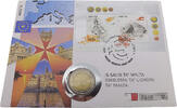 Malta 2 Euro Das Malteserkreuz Wappen des Malteserordens -