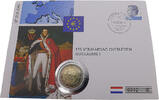 Luxemburg 2 Euro 175. Todestag von Wilhelm I. -