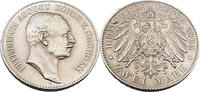 Kaiserreich Sachsen 2 Mark Friedrich August III.J.134 -