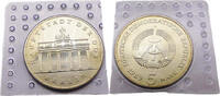 DDR / Deutsche Demokratische Republik 5 Mark der DDR 5 Mark der DDR, Brandenburger Tor 1989 A,J.1536 -