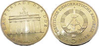 DDR / Deutsche Demokratische Republik 5 Mark der DDR 5 Mark der DDR, Brandenburger Tor 1982,J.1536 -