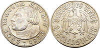 Drittes Reich 2 Reichsmark 450. Jahrestag der Geburt von Martin Luther,J.352 -