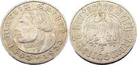 Drittes Reich 2 Reichsmark 450. Jahrestag der Geburt von Martin Luther,J.352 -