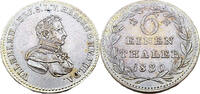 Hessen-Kassel 1/6 Thaler 1/6 Taler, Wilhelm II.Kurf. v.Hessen, AKS 23 -