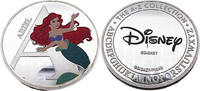 Disney Arielle, die Meerjungfrau - Arielle , 999‰ Silber Überzug -