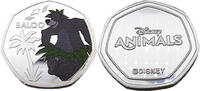Disney Animals Das Dschungelbuch - Baloo, 999‰ Silber Überzug -