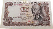 Spanien 100 Pesatas Porträt von Manuel de Falla, Musiker (1876-1946) -